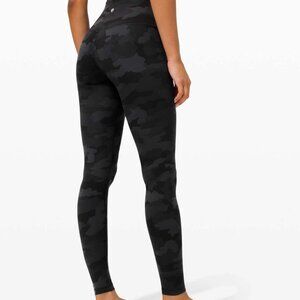Lululemon- Align Pants 25" - Incognito Camo Multi Grey-Size 4- New with Tag
